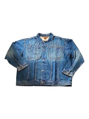 Sean John Jeans Denim Shirt Jacket Mens XXL
